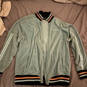 Champion Men's Light Blue Varsity Jacket